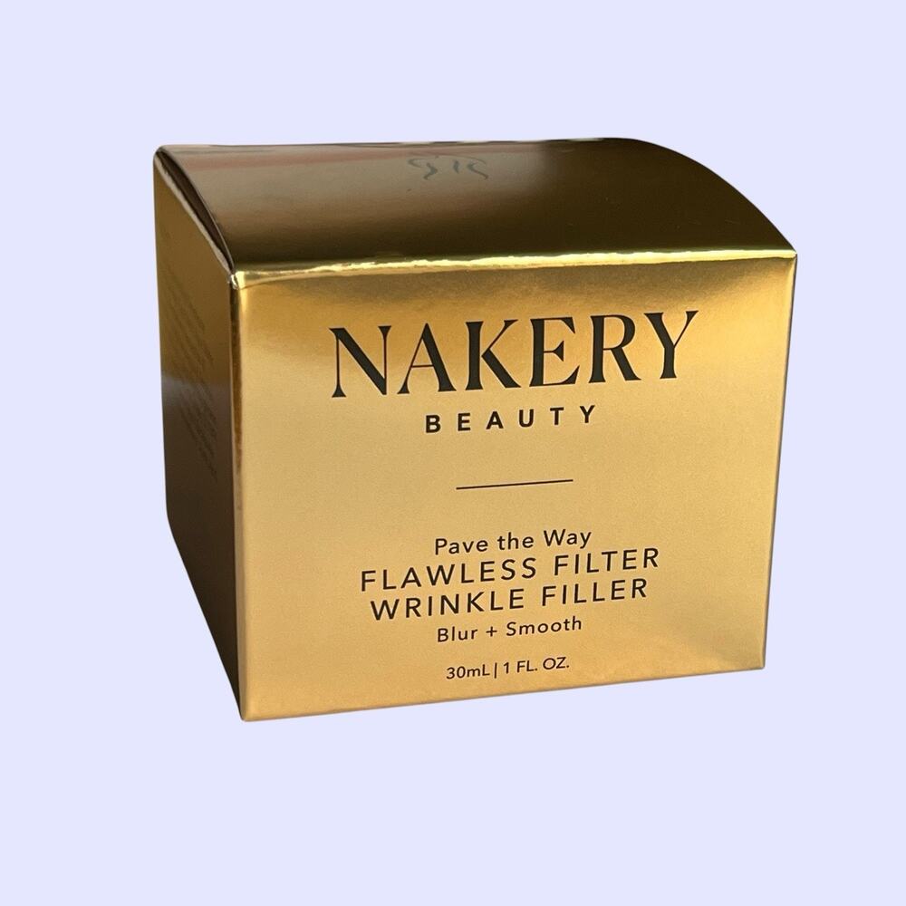 Nakery Beauty Flawless Filter Wrinkle Filler Blur Pore Redness Discoloration 1oz